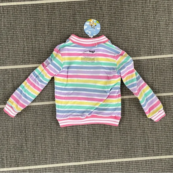 Bluey Pink Bamboo Bomber Jacket - Picture 3 of 4